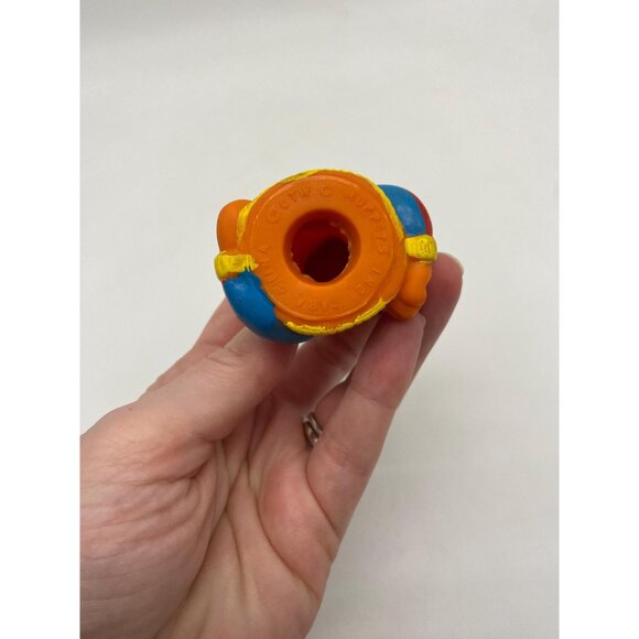 Vintage Tara Toys Sesame Street Ernie with Ice Cream Finger Puppet Toy - Picture 7 of 8